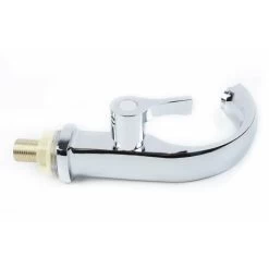 Single Cold Water Faucet Chrome Bathroom Sink Faucet Copper Single Lever Spout Basin Bath Cold Water Faucet Home Garden Accessories -Comfort Bathroom Store 100157602 3