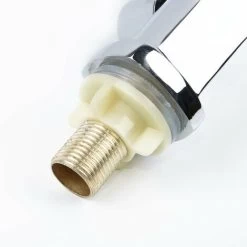 Single Cold Water Faucet Chrome Bathroom Sink Faucet Copper Single Lever Spout Basin Bath Cold Water Faucet Home Garden Accessories -Comfort Bathroom Store 100157602 4