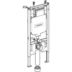 Geberit Duofix UP720 WC 1140mm Toilet Frame With 80mm Sigma Cistern - Blue -Comfort Bathroom Store 100281033 3