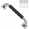 Stainless Steel Bathroom Grab Bar, Bath Grab Shower Safety Handle Handrails,Safety Grab Bars Balance Grab Bar In Chrome For Bathroom Bathtub Shower Toilet Kitchen Bedroom, ‎Silver -Comfort Bathroom Store 100832658 1