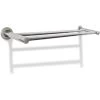 Stainless Steel Towel Rack 2 Tubes VidaXL 1 Stainless Steel Towel Rack 2 Tubes VidaXL -Comfort Bathroom Store 1017662 1