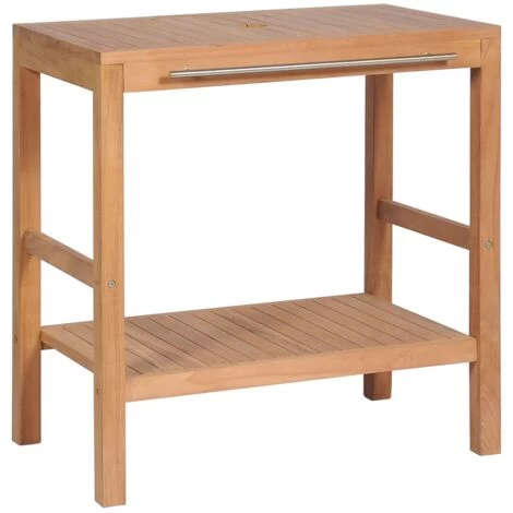 Bathroom Vanity Cabinet Solid Teak 74x45x75 Cm VidaXL 3 Bathroom Vanity Cabinet Solid Teak 74x45x75 Cm VidaXL