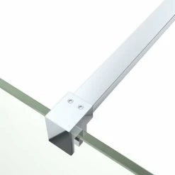 Diamond Modern 1400mm Walk In Wet Room Shower Screen Panel Easy Clean 8mm Safety Glass -Comfort Bathroom Store 11099789 3