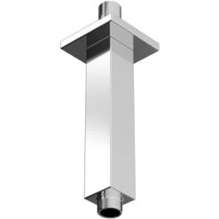 Wholesale Domestic Cubix Polished Chrome 150mm Square Vertical Shower Arm -Comfort Bathroom Store 11295840 3