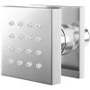 Wholesale Domestic Deluxe Polished Chrome Square Body Shower Jet -Comfort Bathroom Store 11295842 1