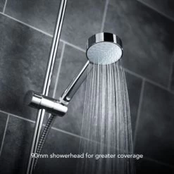 Mira Relate EV Mixer Shower Thermostatic 90mm Head Chrome Modern 2.1878.001 -Comfort Bathroom Store 11326062 4
