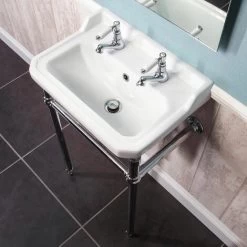 Park Lane Windsor Bathroom Sink And Wash Stand 500mm -Comfort Bathroom Store 11875725 3