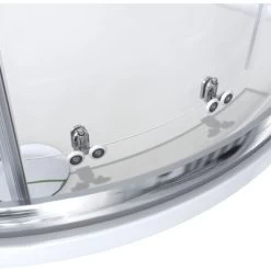 ELEGANT 800x800mm Quadrant Sliding 6mm Tempered Safety Glass Cubicle Door Long Lasting Shower Enclosure -Comfort Bathroom Store 11939526 5