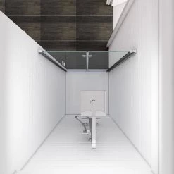 ELEGANT Bifold Shower Door 900mm Glass Shower Enclosure Reversible Folding Shower Door -Comfort Bathroom Store 11939788 3