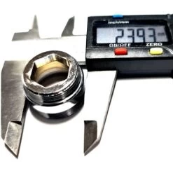 Solid Metal Adaptor For Water Saving Kitchen Faucet Tap Aerator 22mm To 24mm -Comfort Bathroom Store 1197559 4