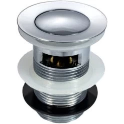 Ozone Contemporary Chrome Waterfall Bathroom Basin Mixer Tap & Waste -Comfort Bathroom Store 13068992 5