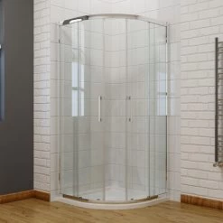 ELEGANT 900 X 900 Mm Quadrant Shower Enclosure 8mm Easy Clean Glass Sliding Door Shower Cubicle 8 ELEGANT 900 X 900 Mm Quadrant Shower Enclosure 8mm Easy Clean Glass Sliding Door Shower Cubicle -Comfort Bathroom Store 13460295 2