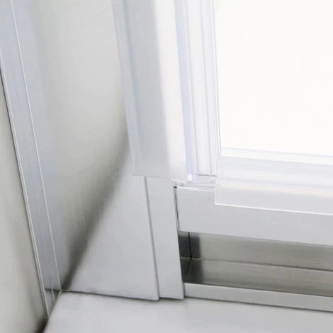 ELEGANT Pivot Hinge Shower Enclosure 700 X 700 Mm Reversible Safety Glass Shower Screen Cubicle With Side Panel 5 ELEGANT Pivot Hinge Shower Enclosure 700 X 700 Mm Reversible Safety Glass Shower Screen Cubicle With Side Panel - Image 3