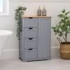 Lustleigh Grey Bathroom Drawer Cabinet -Comfort Bathroom Store 13682700 1