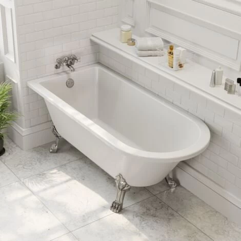 Traditional Freestanding Bath Roll Top Single Ended Dragon Feet 1500mm Worcester 3 Traditional Freestanding Bath Roll Top Single Ended Dragon Feet 1500mm Worcester