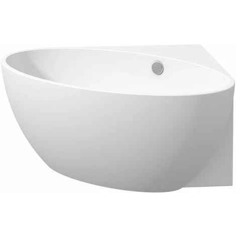 Modern Designer Corner Freestanding Bath Acrylic Bathtub 1510mm Built-In Waste 5 Modern Designer Corner Freestanding Bath Acrylic Bathtub 1510mm Built-In Waste - Image 3