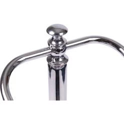 Opera Freestanding Toilet Roll Holder/Dispenser, Chrome -Comfort Bathroom Store 15240141 3
