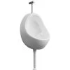 Wall Hung Urinal With Flush Valve Ceramic White VidaXL -Comfort Bathroom Store 15334439 1