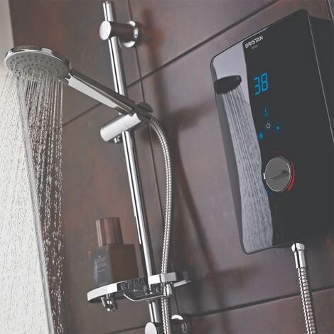 Bristan Bliss Electric Shower 10.5kw - Black 3 Bristan Bliss Electric Shower 10.5kw - Black
