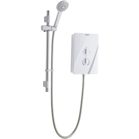 Bristan Cheer Electric Shower 9.5kW - White 3 Bristan Cheer Electric Shower 9.5kW - White