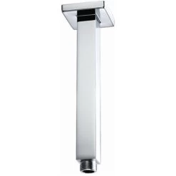Bristan Square Ceiling Mounted Shower Arm 200mm Length - Chrome