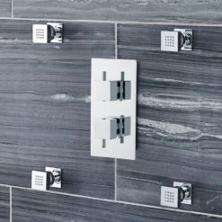 Hudson Reed Square Body Jet 50mm Wide Single - Chrome 7 Hudson Reed Square Body Jet 50mm Wide Single - Chrome -Comfort Bathroom Store 15722796 3