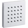 Hudson Reed Square Tile Body Jet 92mm H X 92mm W Single - Chrome -Comfort Bathroom Store 15722800 1
