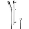 Hudson Reed Kubix Slider Shower Rail Kit With Pencil Handset - Chrome -Comfort Bathroom Store 15722832 1