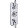 Hudson Reed Topaz Concealed Triple Handle Shower Valve - Chrome 1 Hudson Reed Topaz Concealed Triple Handle Shower Valve - Chrome -Comfort Bathroom Store 15722996 1
