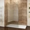 ELEGANT Walk In Shower Enclosure Screen Easy Clean 700mm -Comfort Bathroom Store 15729450 1