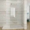 ELEGANT 1000mm Wetroom Shower Screen Panel Walk In Shower Enclosure 8mm Easy Clean Glass 2 ELEGANT 1000mm Wetroom Shower Screen Panel Walk In Shower Enclosure 8mm Easy Clean Glass -Comfort Bathroom Store 15740554 1