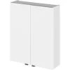 Hudson Reed Fusion Wall Unit 500mm Wide - Gloss White