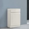 Back To Wall Toilet Concealed Cistern Housing Without Toilet & Cistern 502 Mm Ivory White -Comfort Bathroom Store 16239459 1