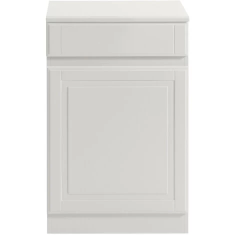 Back To Wall Toilet Concealed Cistern Housing Without Toilet & Cistern 502 Mm Ivory White 6 Back To Wall Toilet Concealed Cistern Housing Without Toilet & Cistern 502 Mm Ivory White - Image 4