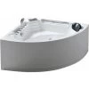 SIMBA WHIRLPOOL BATH TUB Daisy 135x135cm White For 1 Person 1 SIMBA WHIRLPOOL BATH TUB Daisy 135x135cm White For 1 Person -Comfort Bathroom Store 16241638 1