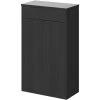 Windsor. Windsor Traditional Dark Grey 500mm Toilet Unit -Comfort Bathroom Store 16594240 1