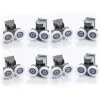 4 Shower Door Wheels Twin Top And Bottom Roller Runners -Comfort Bathroom Store 16645562 1