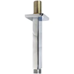 120mm Rectangular Ceiling Shower Arm Chrome