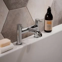 Chrome Bath Filler Mixer Tap Designer Bathroom Tub Lever Faucet 11 Chrome Bath Filler Mixer Tap Designer Bathroom Tub Lever Faucet -Comfort Bathroom Store 17014361 5