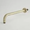 Milano Elizabeth - Traditional Wall Mounted Shower Arm For Fixed Shower Head - Brushed Gold -Comfort Bathroom Store 17020877 1