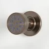 Milano Elizabeth - Traditional Front Fix Bathroom Shower Round Body Jet - Oil Rubbed Bronze -Comfort Bathroom Store 17020880 1