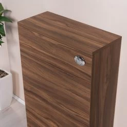 500mm Walnut Back To Wall Toilet Concealed Cistern Housing Unit Bathroom Furniture 10 500mm Walnut Back To Wall Toilet Concealed Cistern Housing Unit Bathroom Furniture -Comfort Bathroom Store 17034986 4