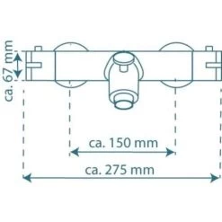 Thermostatic Bath Shower Mixer Tap LONDON SCHÜTTE -Comfort Bathroom Store 17035337 3