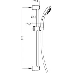 Shower Set NAPOLI Chrome SCHÜTTE -Comfort Bathroom Store 17035341 3