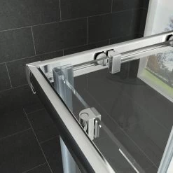 ELEGANT Sliding Corner Entry 1200 X 700 Mm Shower Enclosure 6mm Extra Toughened Safety Glass Sliding Cubicle Door -Comfort Bathroom Store 17071979 4