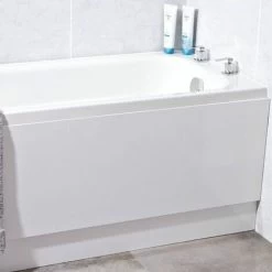 Phoenix Bathrooms - Crystal 1800 X 700 Reinforced Single End Bath - BH072C