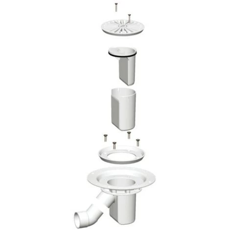 AKW Tuff Form Rectangular Wet Room Former With TF75 Gravity Waste For Vinyl 1135mm X 770mm 6 AKW Tuff Form Rectangular Wet Room Former With TF75 Gravity Waste For Vinyl 1135mm X 770mm - Image 4