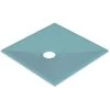 AKW Tuff Form Square Wet Room Former With TF75 Gravity Waste For Vinyl 1200mm X 1200mm -Comfort Bathroom Store 17488848 1