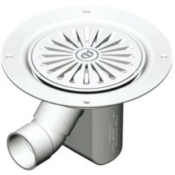 AKW Tuff Form Square Wet Room Former With TF75 Gravity Waste For Vinyl 1200mm X 1200mm -Comfort Bathroom Store 17488848 3