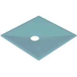 AKW Tuff Form Square Wet Room Former With GW50 Waste And Vinyl Adaptor 900mm X 900mm